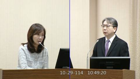 2025-10-29 09:00 第11屆 第4會期 主辦單位：外交及國防委員會 郭昱晴委員質詢封面