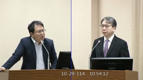 2025-10-29 09:00 第11屆 第4會期 主辦單位：外交及國防委員會 邱志偉委員質詢封面