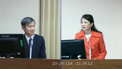 2025-10-29 09:00 第11屆 第4會期 主辦單位：內政委員會 林楚茵委員質詢封面