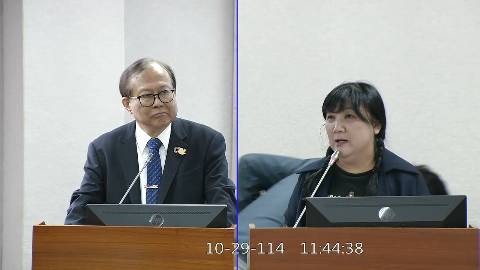 2025-10-29 09:00 第11屆 第4會期 主辦單位：司法及法制委員會 伍麗華Saidhai Tahovecahe委員質詢封面