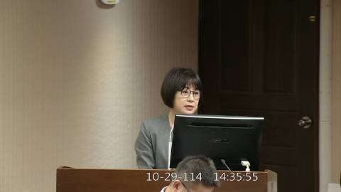 2025-10-29 09:00 第11屆 第4會期 主辦單位：社會福利及衛生環境委員會 林月琴委員質詢封面