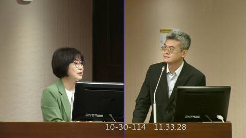 2025-10-30 09:00 第11屆 第4會期 主辦單位：社會福利及衛生環境委員會 林月琴委員質詢封面