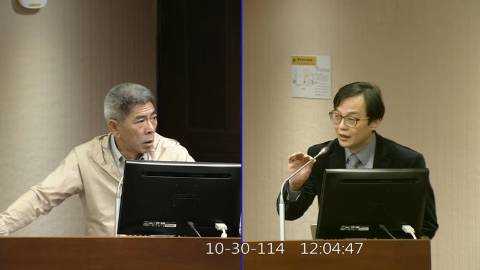 2025-10-30 09:00 第11屆 第4會期 主辦單位：社會福利及衛生環境委員會 楊曜委員質詢封面