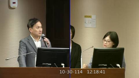 2025-10-30 09:00 第11屆 第4會期 主辦單位：社會福利及衛生環境委員會 葉元之委員質詢封面