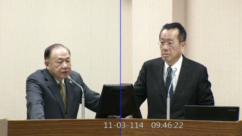 2025-11-03 09:00 第11屆 第4會期 主辦單位:外交及國防委員會 陳永康委員質詢封面