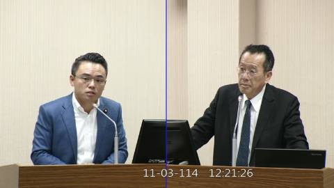 2025-11-03 09:00 第11屆 第4會期 主辦單位：外交及國防委員會 洪孟楷委員質詢封面