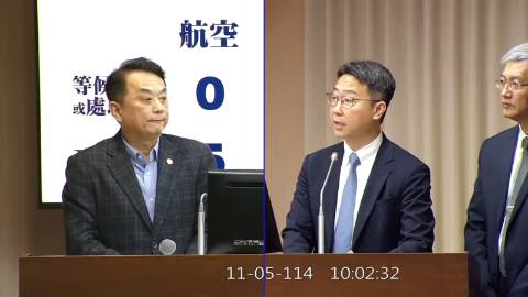 2025-11-05 09:00 第11屆 第4會期 主辦單位：交通委員會 魯明哲委員質詢封面