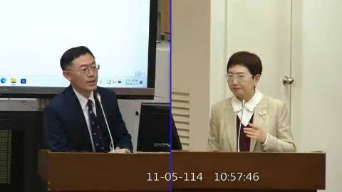 2025-11-05 09:00 第11屆 第4會期 主辦單位:財政委員會 李坤城委員質詢封面