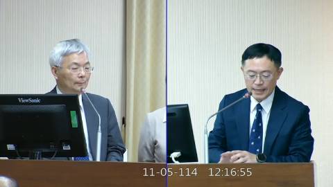 2025-11-05 09:00 第11屆 第4會期 主辦單位:內政委員會 李坤城委員質詢封面