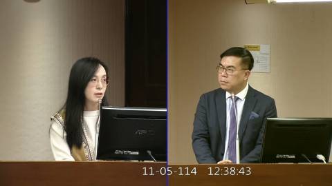 2025-11-05 09:00 第11屆 第4會期 主辦單位：社會福利及衛生環境委員會 陳瑩委員質詢封面