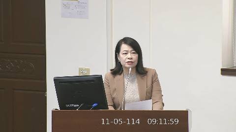 2025-11-05 09:00 第11屆 第4會期 主辦單位:經濟委員會 許宇甄委員質詢封面