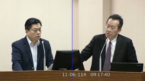 2025-11-06 09:00 第11屆 第4會期 主辦單位:外交及國防委員會 陳俊宇委員質詢封面