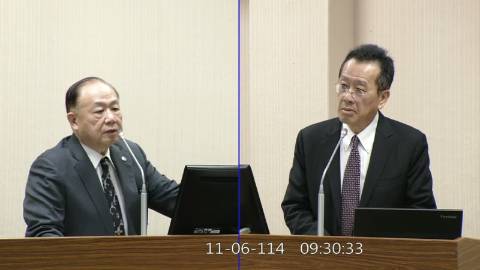 2025-11-06 09:00 第11屆 第4會期 主辦單位：外交及國防委員會 陳永康委員質詢封面