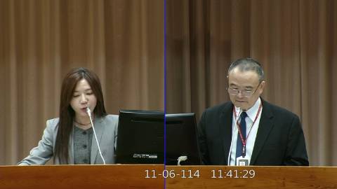 2025-11-06 09:00 第11屆 第4會期 主辦單位：教育及文化委員會 吳沛憶委員質詢封面