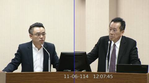 2025-11-06 09:00 第11屆 第4會期 主辦單位：外交及國防委員會 洪孟楷委員質詢封面