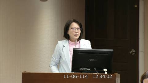 2025-11-06 09:00 第11屆 第4會期 主辦單位：社會福利及衛生環境委員會 王鴻薇委員質詢封面