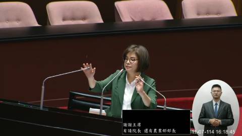 2025-11-07 09:00 第11屆 第4會期 主辦單位：院會 賴惠員委員質詢封面