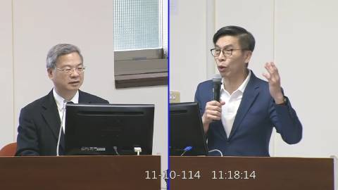 2025-11-10 09:00 第11屆 第4會期 主辦單位：經濟委員會 鍾佳濱委員質詢封面