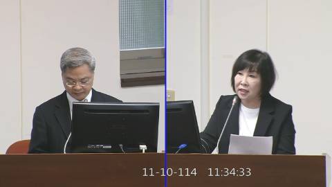 2025-11-10 09:00 第11屆 第4會期 主辦單位：經濟委員會 呂玉玲委員質詢封面