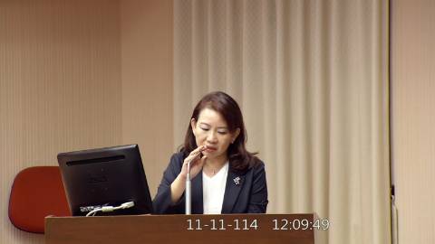 2025-11-11 12:00 第11屆 第4會期 主辦單位：程序委員會 羅美玲委員質詢封面