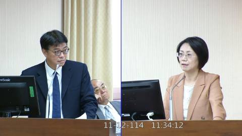 2025-11-12 09:00 第11屆 第4會期 主辦單位：內政委員會 翁曉玲委員質詢封面