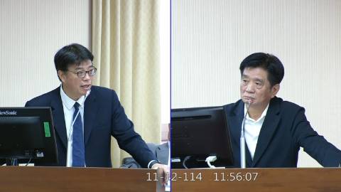 2025-11-12 09:00 第11屆 第4會期 主辦單位：內政委員會 吳琪銘委員質詢封面