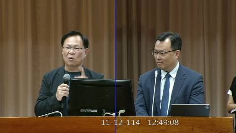 2025-11-12 09:00 第11屆 第4會期 主辦單位：教育及文化委員會 張啓楷委員質詢封面