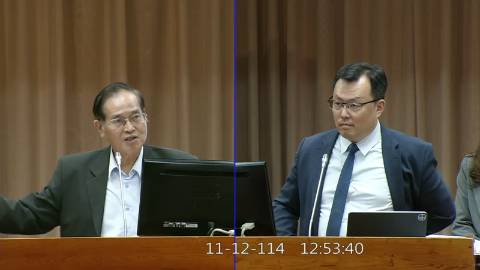 2025-11-12 09:00 第11屆 第4會期 主辦單位：教育及文化委員會 鄭天財Sra Kacaw委員質詢封面