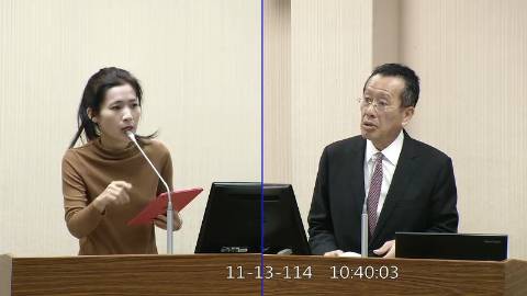 2025-11-13 09:00 第11屆 第4會期 主辦單位：外交及國防委員會 徐巧芯委員質詢封面