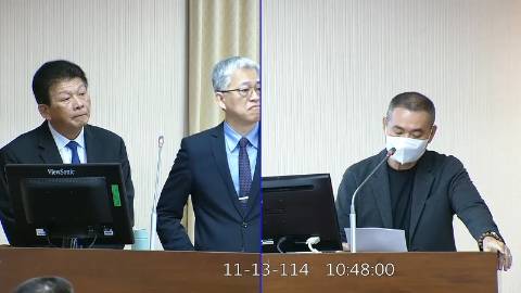 2025-11-13 09:00 第11屆 第4會期 主辦單位：內政委員會 丁學忠委員質詢封面