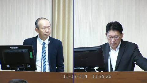 2025-11-13 09:00 第11屆 第4會期 主辦單位：內政委員會 林思銘委員質詢封面