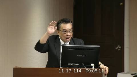 2025-11-17 09:00 第11屆 第4會期 主辦單位：社會福利及衛生環境委員會 林國成委員質詢封面