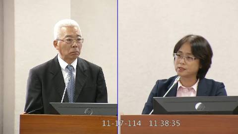 2025-11-17 09:00 第11屆 第4會期 主辦單位：司法及法制委員會 林倩綺委員質詢封面