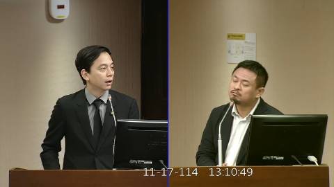 2025-11-17 09:00 第11屆 第4會期 主辦單位：社會福利及衛生環境委員會 牛煦庭委員質詢封面