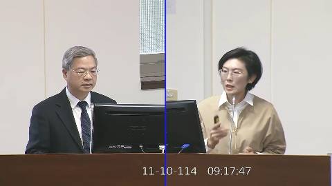 2025-11-10 09:00 第11屆 第4會期 主辦單位：經濟委員會 林岱樺委員質詢封面