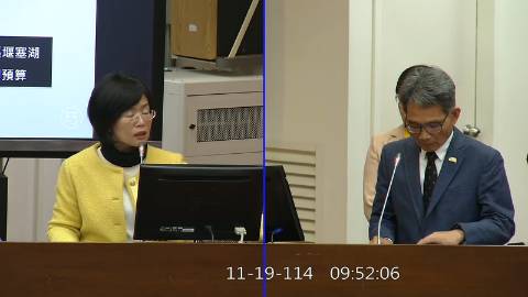 2025-11-19 09:00 第11屆 第4會期 主辦單位：財政委員會 蘇巧慧委員質詢封面