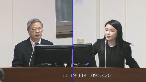 2025-11-19 09:00 第11屆 第4會期 主辦單位：經濟委員會 張嘉郡委員質詢封面
