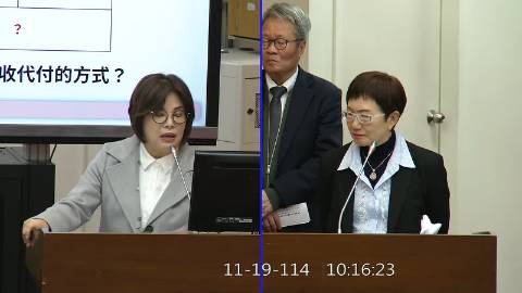 2025-11-19 09:00 第11屆 第4會期 主辦單位：財政委員會 賴惠員委員質詢封面