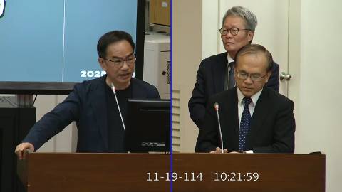 2025-11-19 09:00 第11屆 第4會期 主辦單位：財政委員會 李昆澤委員質詢封面