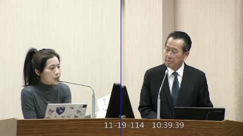 2025-11-19 09:00 第11屆 第4會期 主辦單位:外交及國防委員會 徐巧芯委員質詢封面