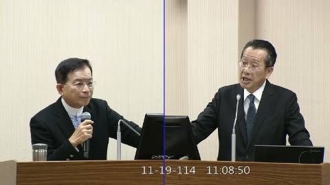 2025-11-19 09:00 第11屆 第4會期 主辦單位：外交及國防委員會 賴士葆委員質詢封面