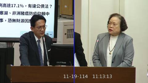2025-11-19 09:00 第11屆 第4會期 主辦單位：財政委員會 林俊憲委員質詢封面