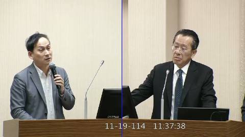 2025-11-19 09:00 第11屆 第4會期 主辦單位：外交及國防委員會 葉元之委員質詢封面