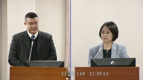 2025-11-19 09:00 第11屆 第4會期 主辦單位：司法及法制委員會 翁曉玲委員質詢封面