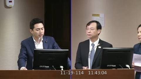 2025-11-19 09:00 第11屆 第4會期 主辦單位：社會福利及衛生環境委員會 廖偉翔委員質詢封面