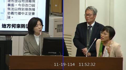 2025-11-19 09:00 第11屆 第4會期 主辦單位：財政委員會 王育敏委員質詢封面