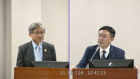 2025-11-19 09:00 第11屆 第4會期 主辦單位：司法及法制委員會 李坤城委員質詢封面