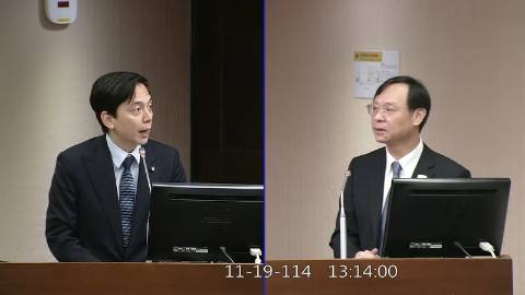 2025-11-19 09:00 第11屆 第4會期 主辦單位：社會福利及衛生環境委員會 牛煦庭委員質詢封面