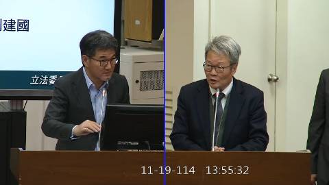 2025-11-19 09:00 第11屆 第4會期 主辦單位：財政委員會 劉建國委員質詢封面