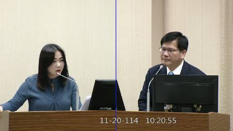 2025-11-20 09:00 第11屆 第4會期 主辦單位：外交及國防委員會 馬文君委員質詢封面